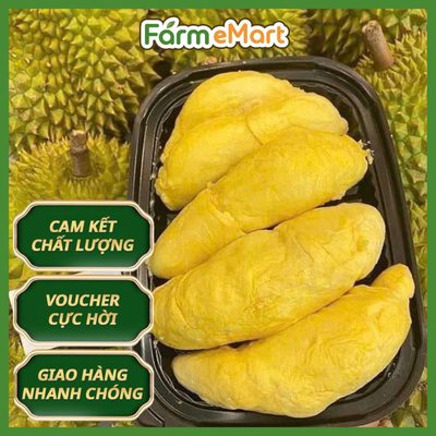 (Bao ăn) 1KG Cơm sầu riêng tách múi nguyên chất, thơm béo | ...